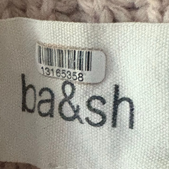 ba&sh Orlando Sweater Wool Blend Mockneck Chunky Knit Size Large - Picture 8 of 11